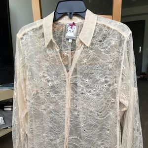 Anthropologie Yoana Baraschi lace shirts